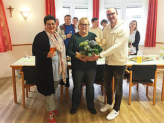Dagmar Klein wird in den Ruhestand verabschiedet im Alten- und Pflegeheim St. Hildegard Emmelshausen