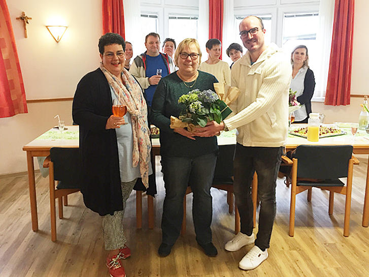 Dagmar Klein wird in den Ruhestand verabschiedet im Alten- und Pflegeheim St. Hildegard Emmelshausen