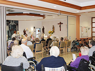 Patronatsfest im Alten- und Pflegeheim St. Barbara - Gottesdienst